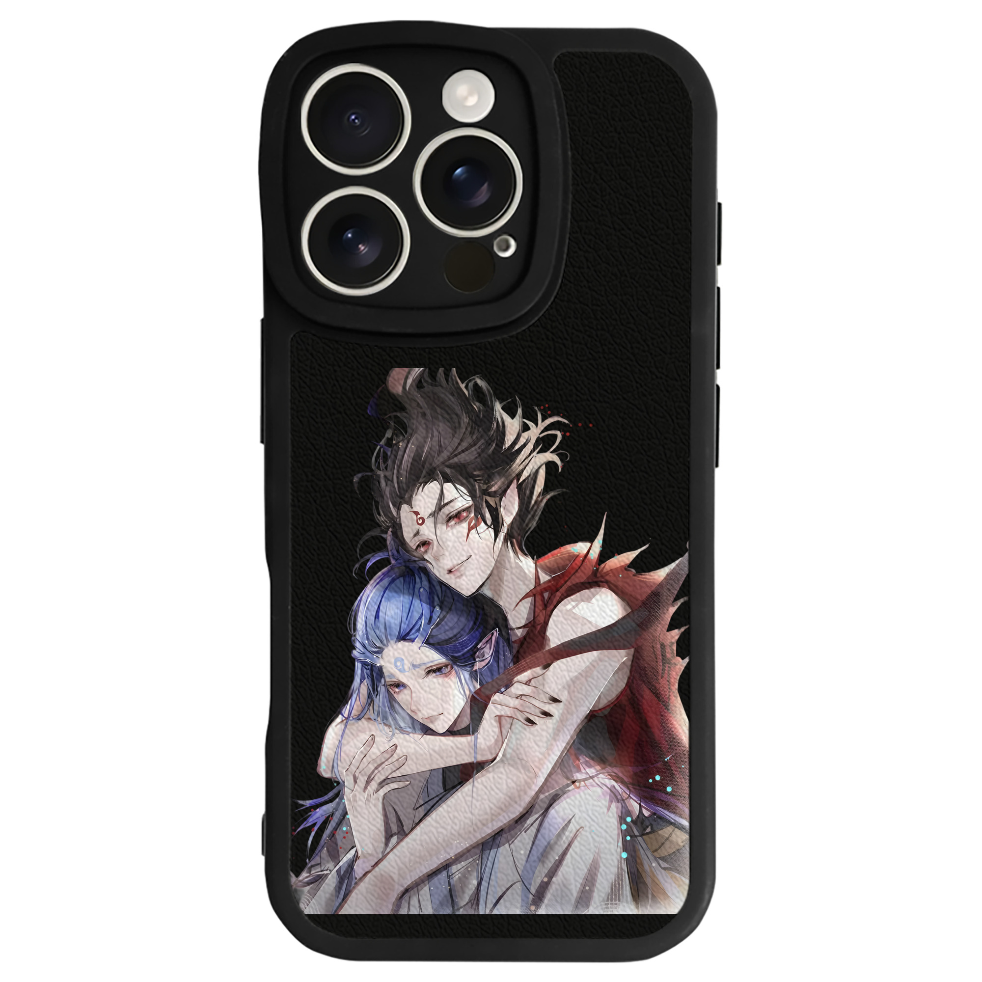 （画像用） Ne Zha 2 ナタ 魔童の大暴れ 【iPhone 16シリーズ対応】シリコンスマホケース（レザー調） 材質：シリコン